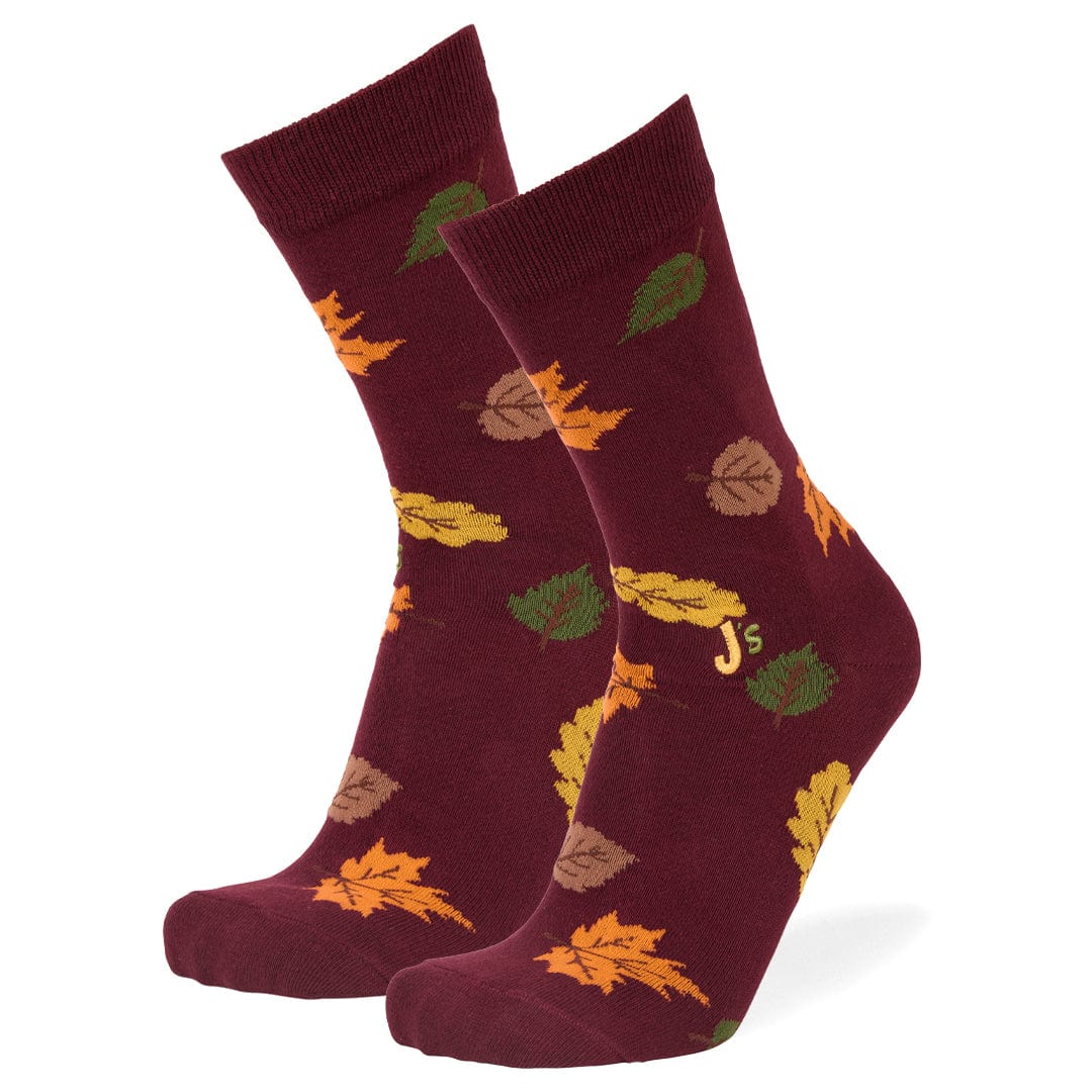 Autumn Leaves Crew Socks