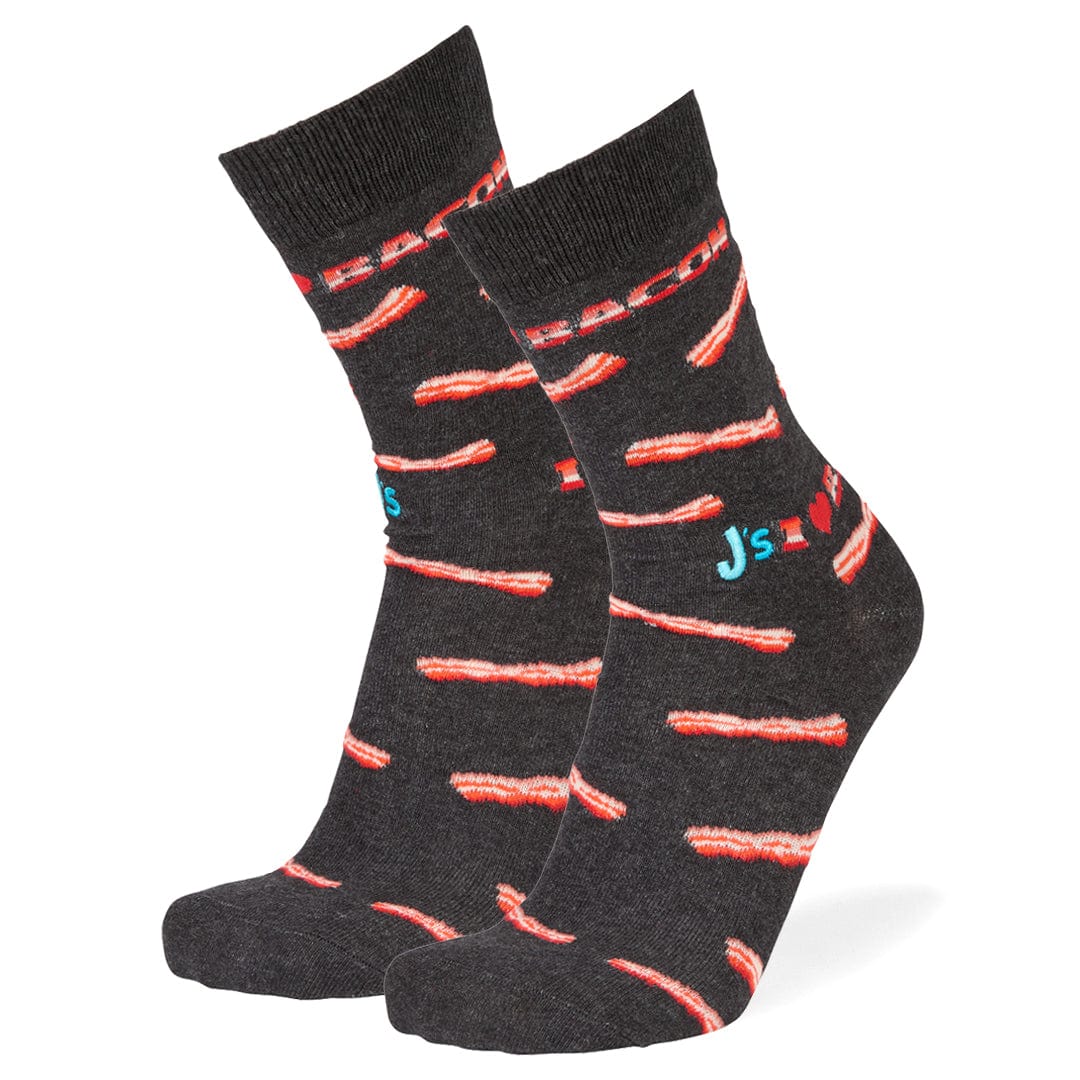 Bacon Crew Socks