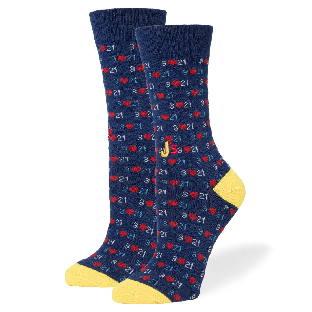 Down Syndrome Awareness Knit Crew Socks