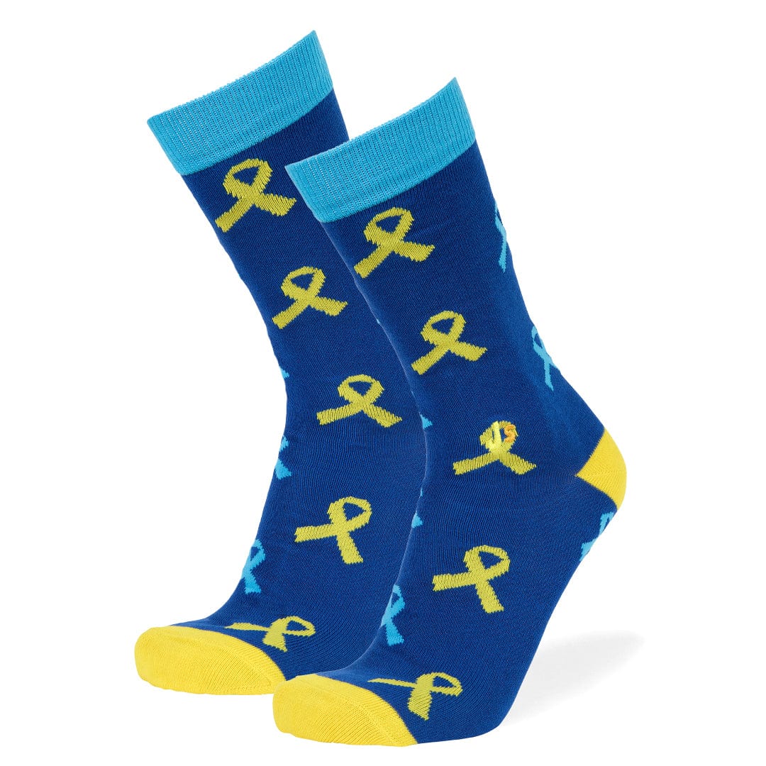 Down Syndrome Multi Ribbon Crew Socks