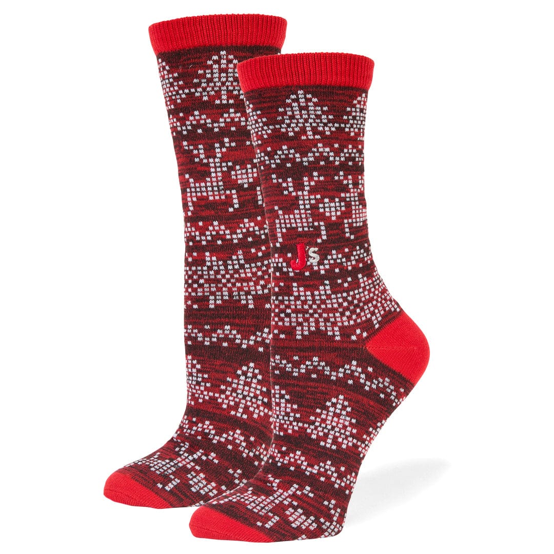 Fairisle Crew Socks