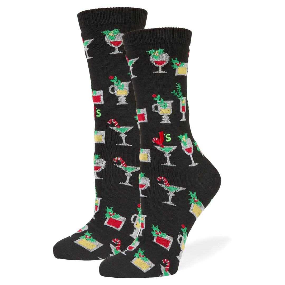 Holiday Spirits Crew Socks