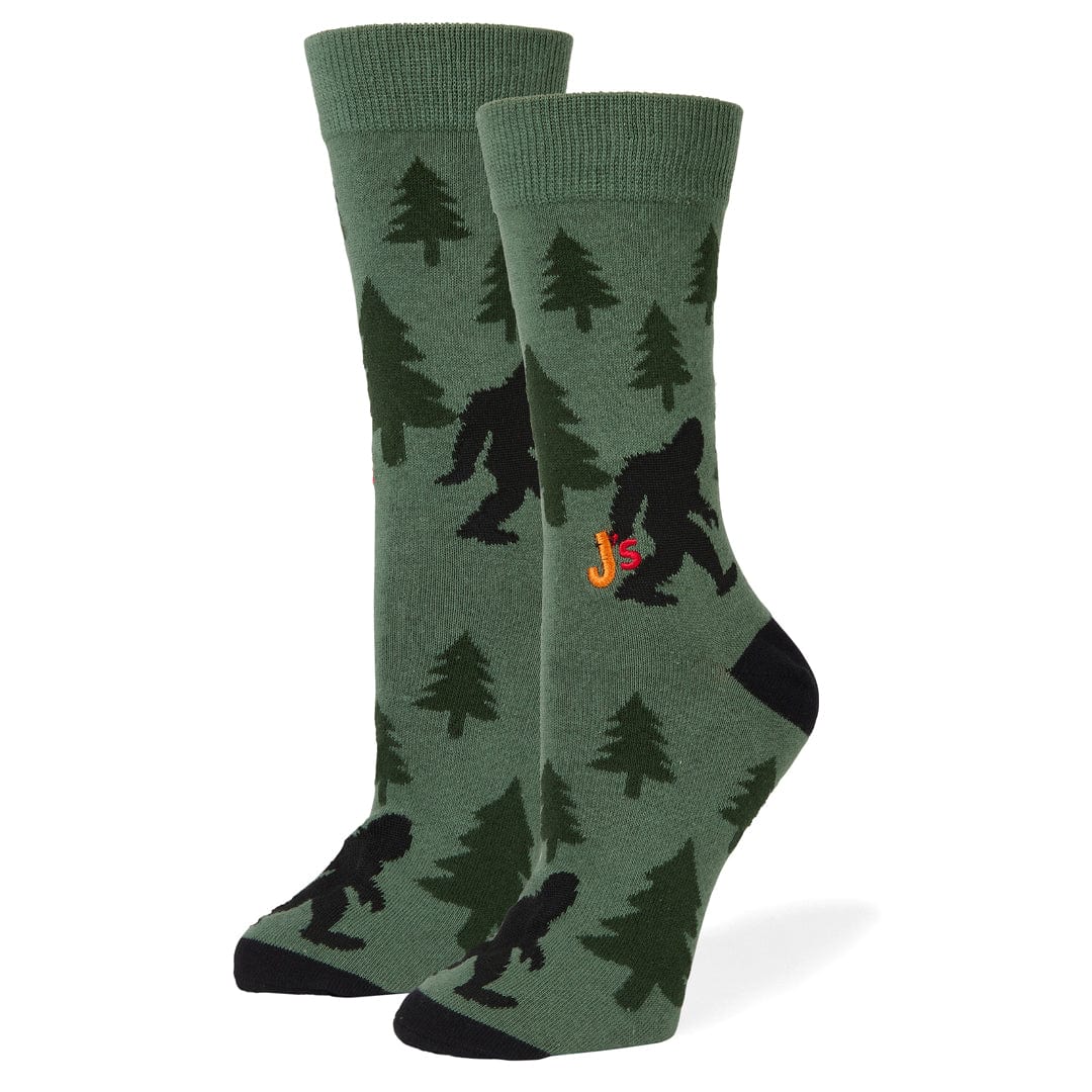 Sasquatch Women’s Crew Socks