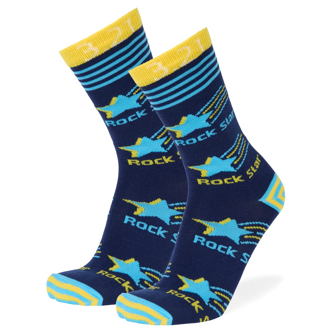 World Down Syndrome Day Crew Socks – Navy