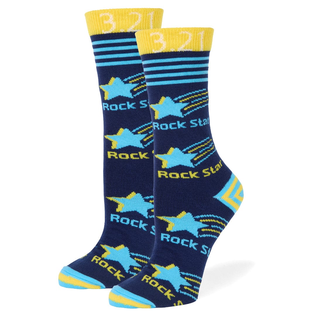 World Down Syndrome Day Crew Socks – Navy