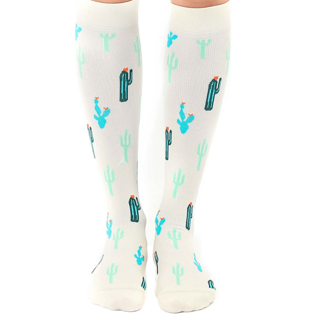 Cactus Compression Socks