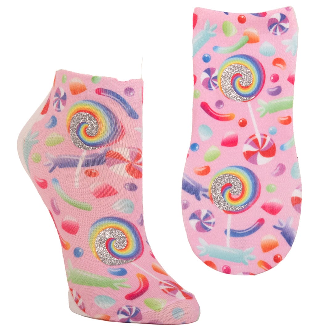 Candy Glitter Socks Ankle Sock