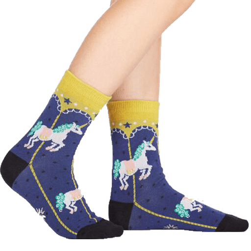 Carousel Junior Crew Sock