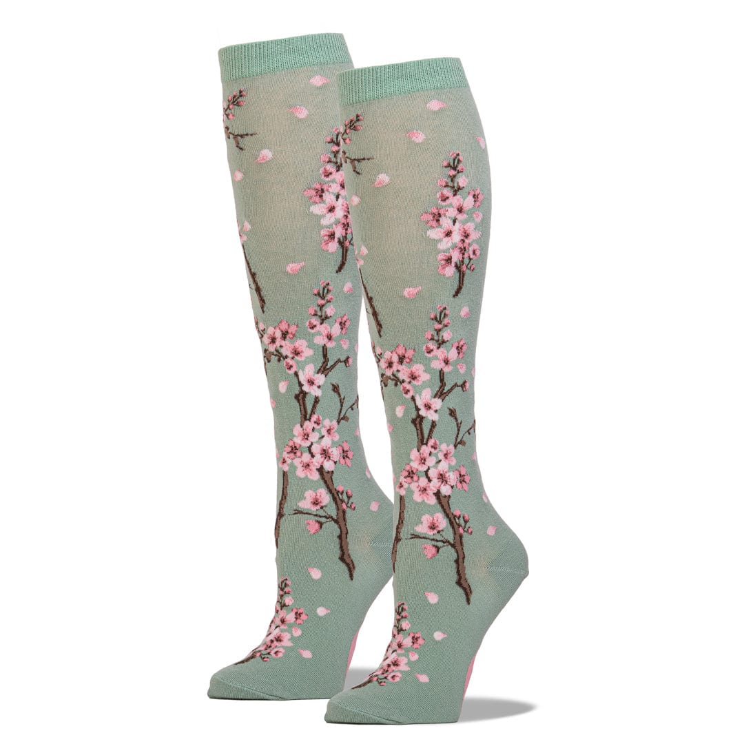 Cherry Blossom Women’s Knee High Sock