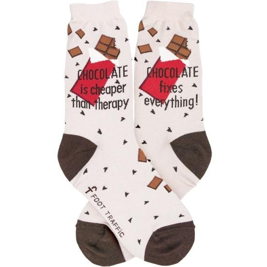 Chocolate Women’s Crew Socks