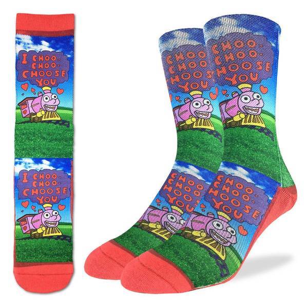 I Choo Choo Choose You Socks Men’s Crew Sock