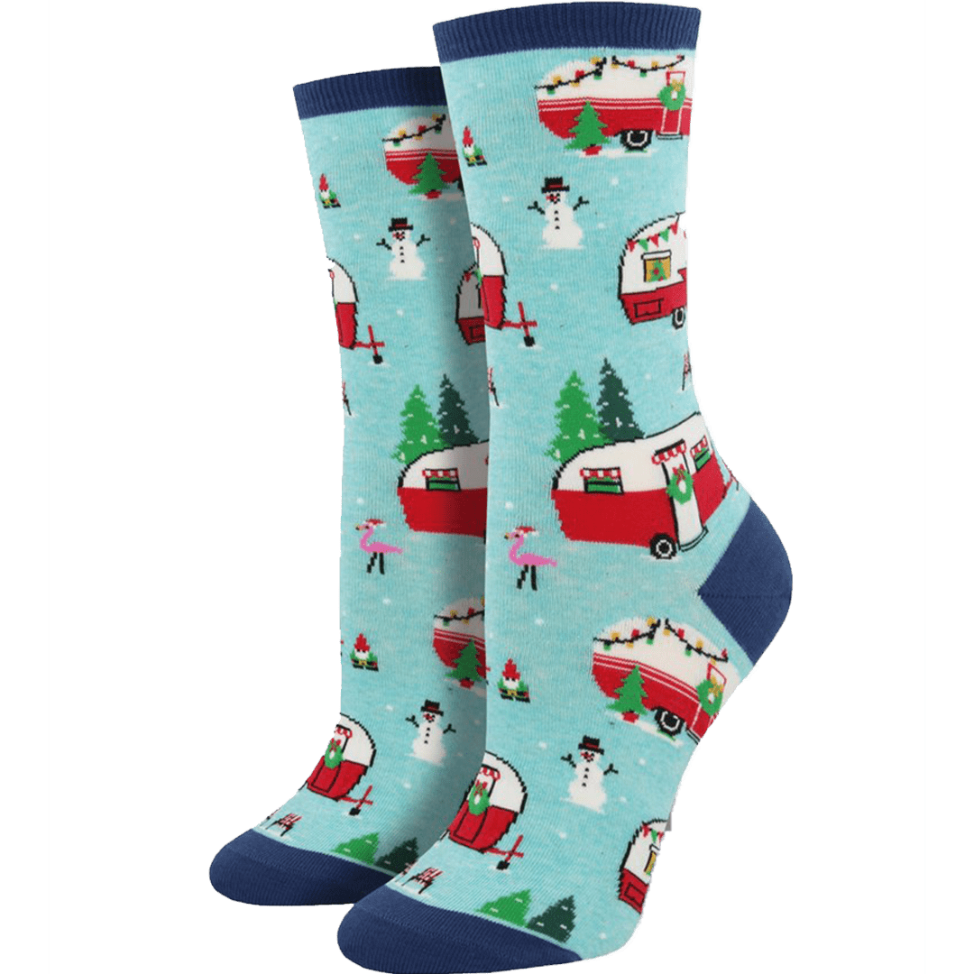 Christmas Campers Women’s Crew Sock