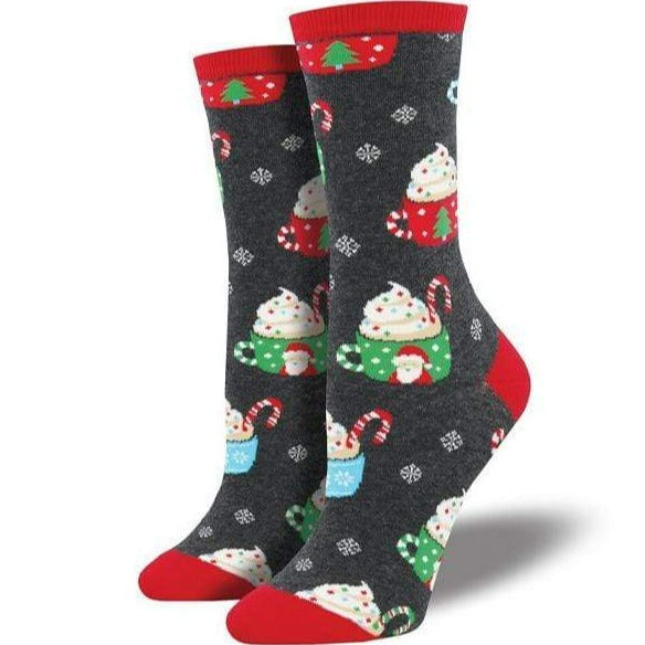 Christmas Cocoa Socks Women’s Crew Sock