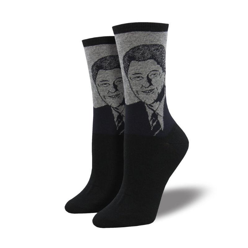 Bill Clinton Socks Women’s Crew Sock