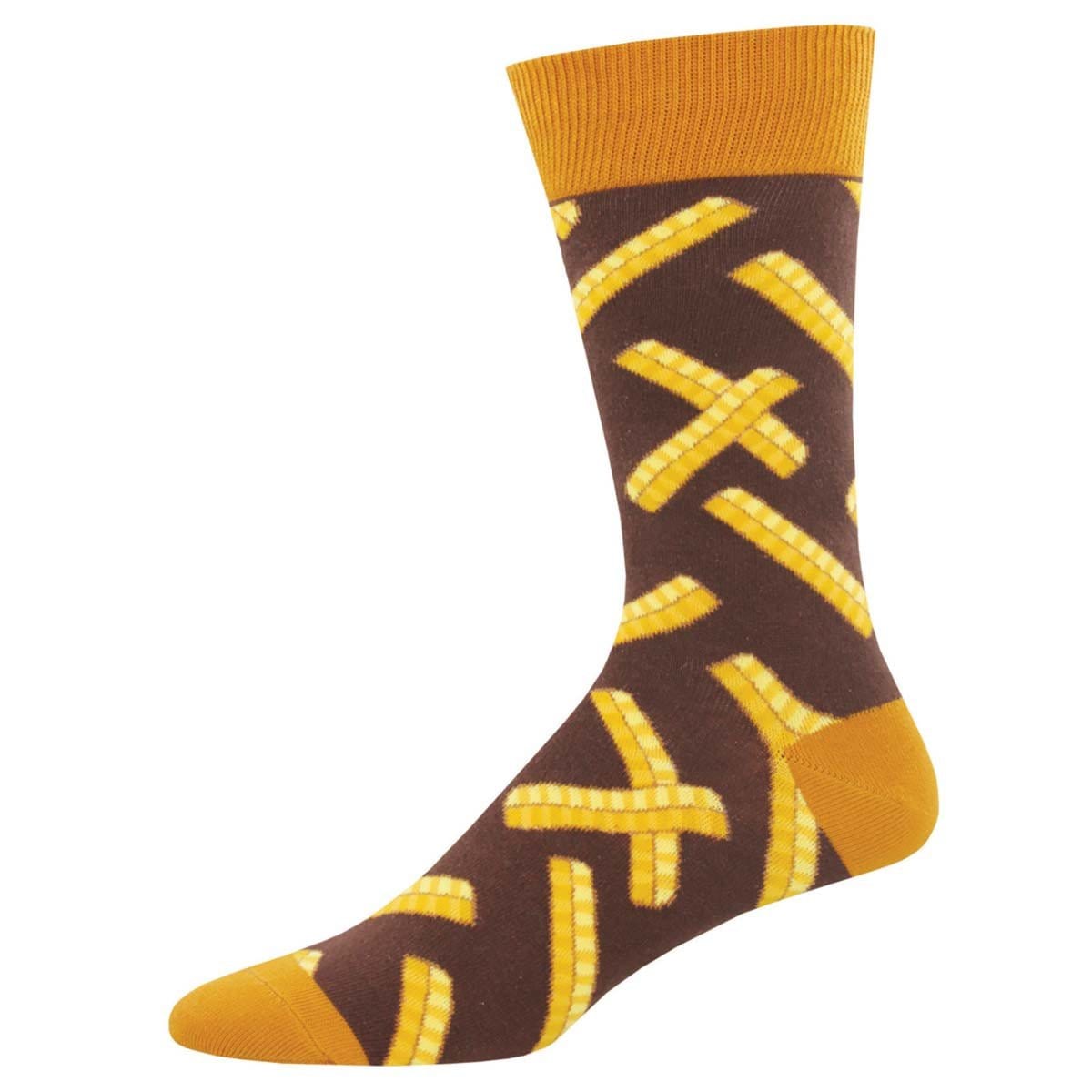 Crinkle Cut Men’s Crew Sock