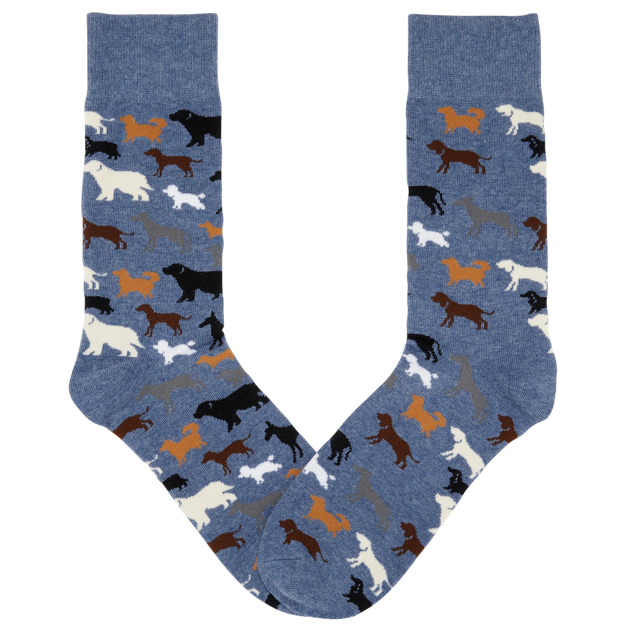 Dog Breeds Crew Socks