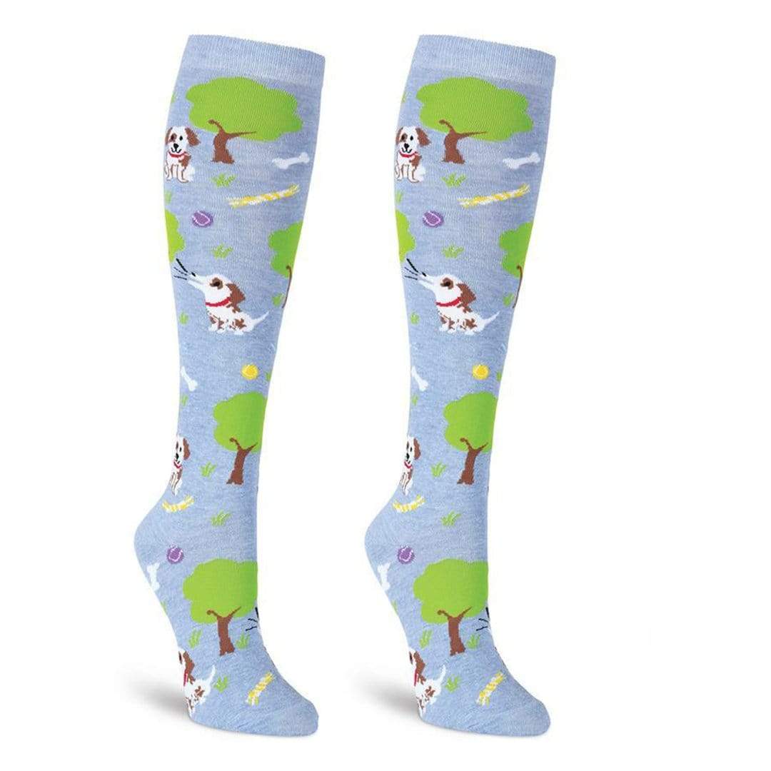 Dog Park Socks Women’s Knee High Sock