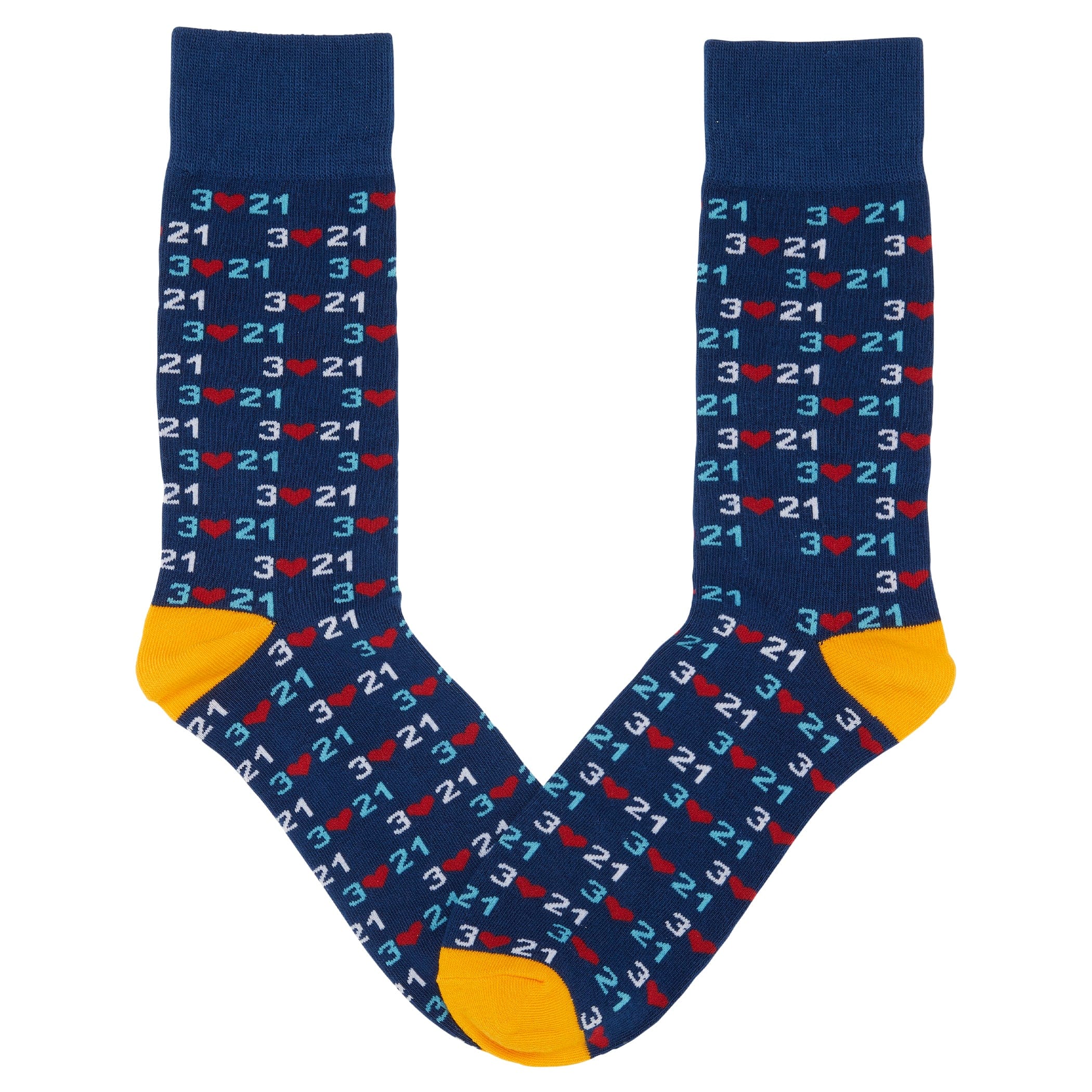 Down Syndrome Awareness 321 Knit Crew Sock