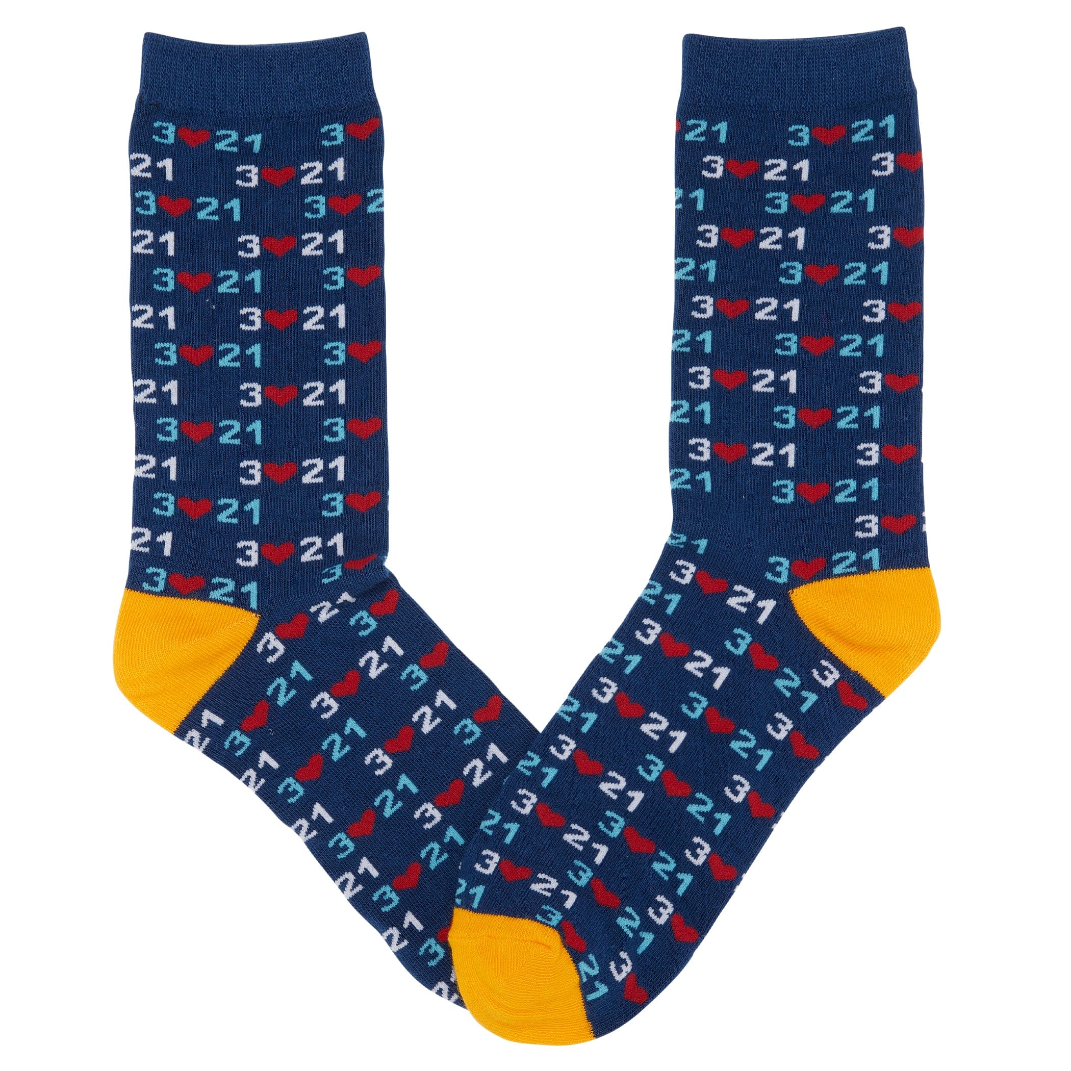 Down Syndrome Awareness 321 Knit Crew Sock