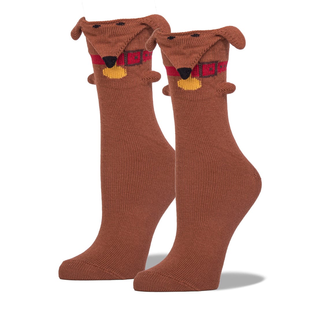 Dachshund 3D Socks Women’s Crew Sock