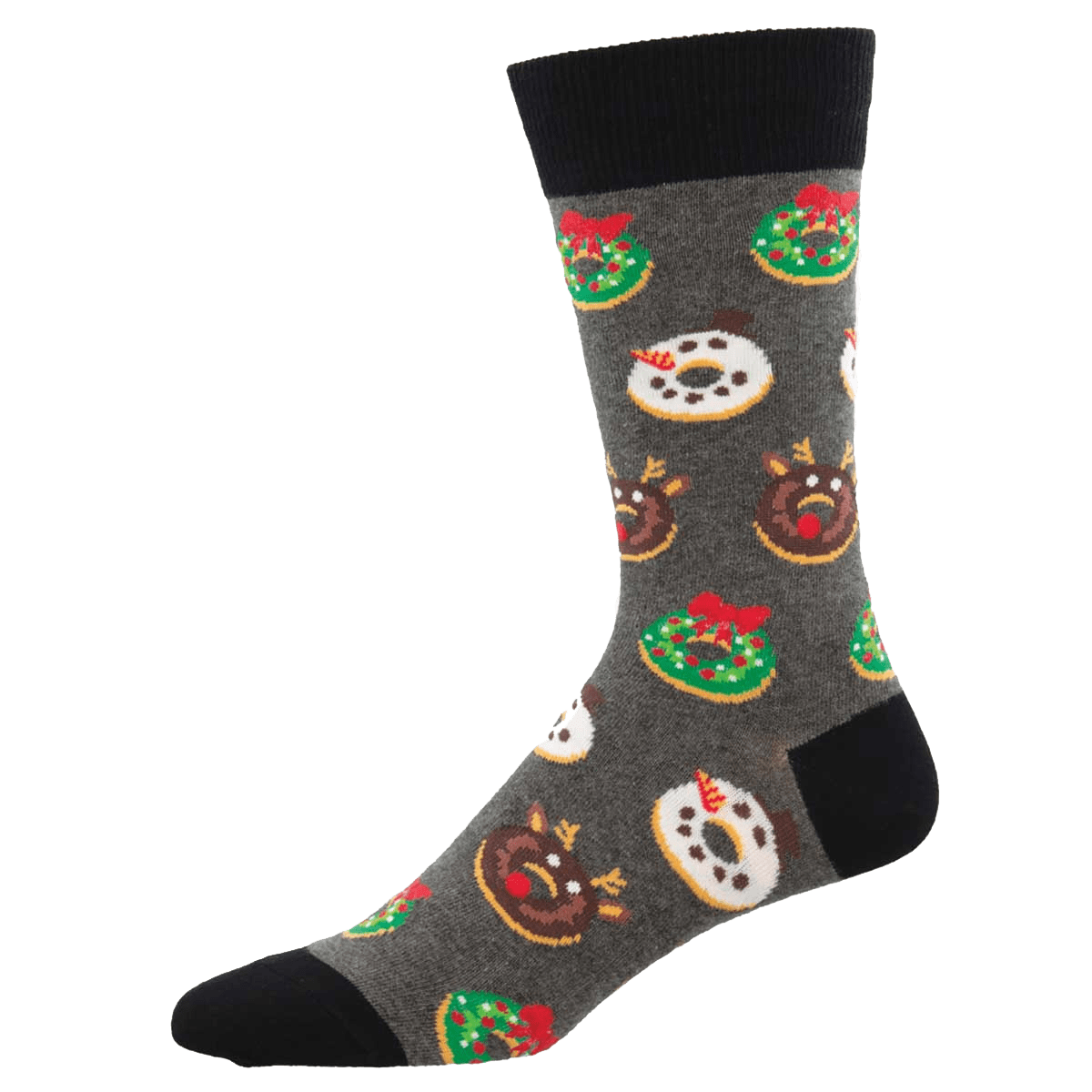 Christmas Donuts Men’s Crew Socks