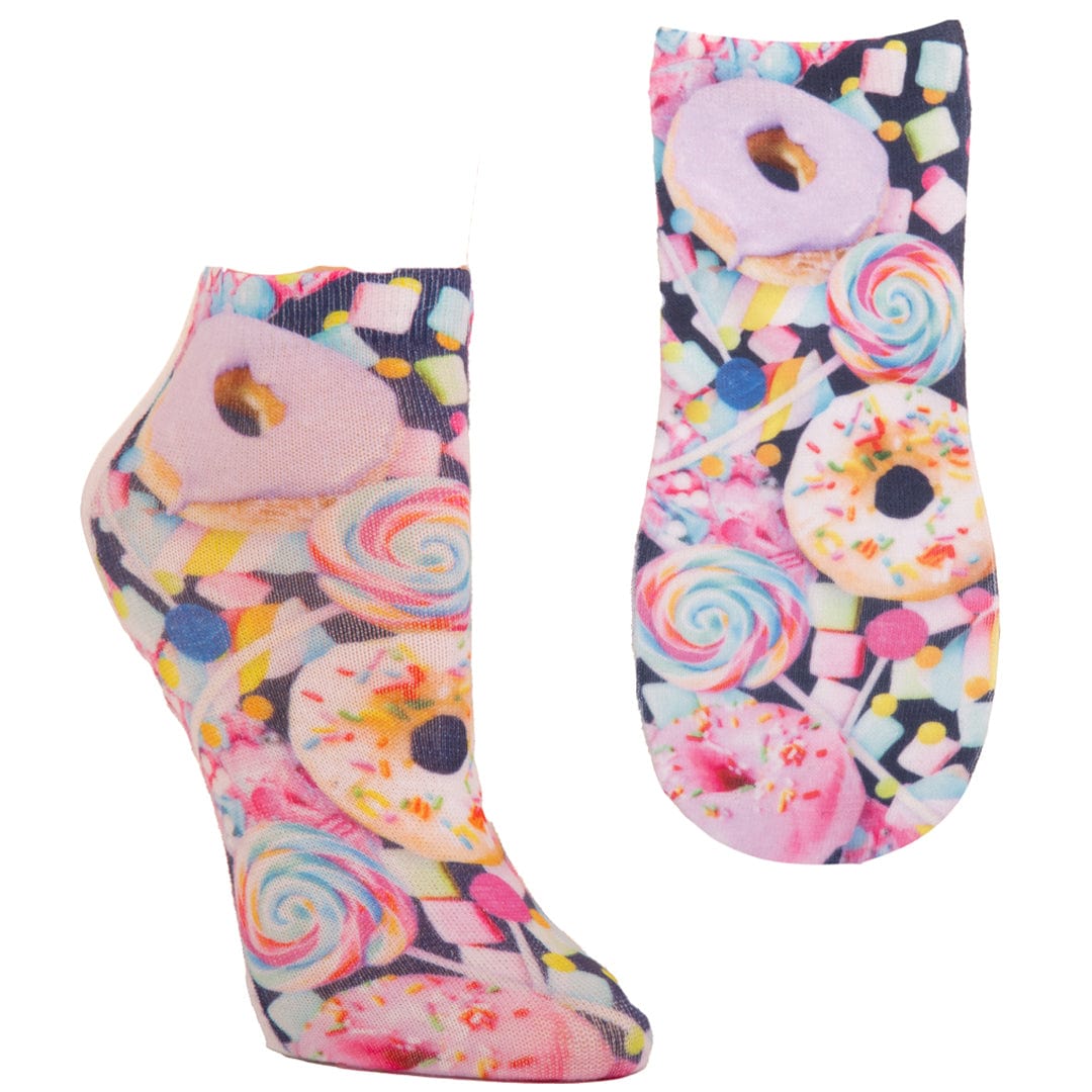 Donut and Candy Ankle Sock