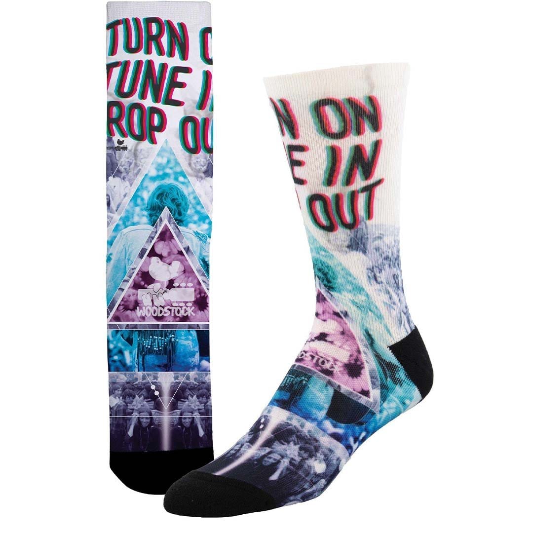 Drop Out Woodstock Men’s Crew Socks