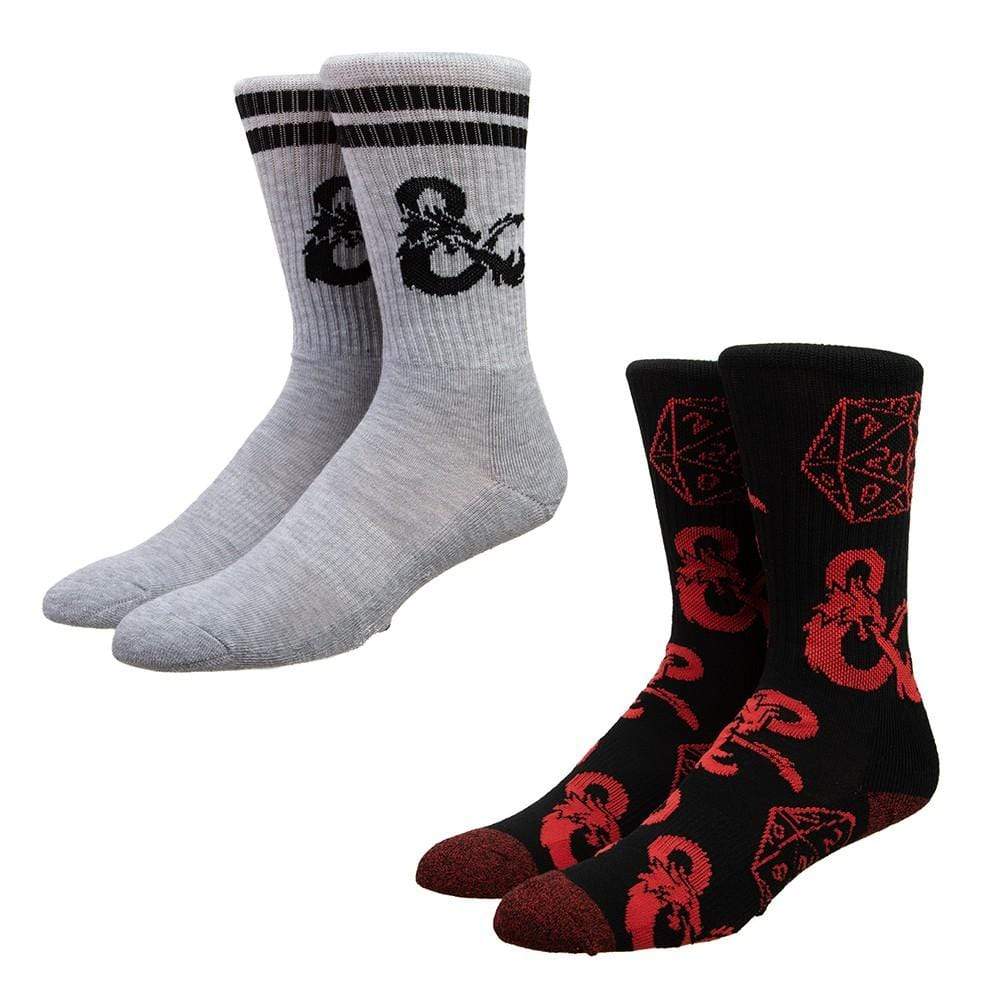 Dungeons & Dragons Athletic 2 Pair Socks