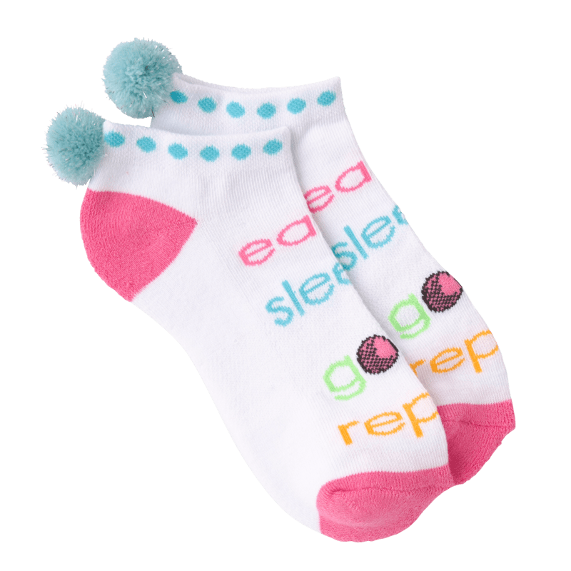 Eat, Sleep, Golf Sport Socks – Women’s Ankle Sock