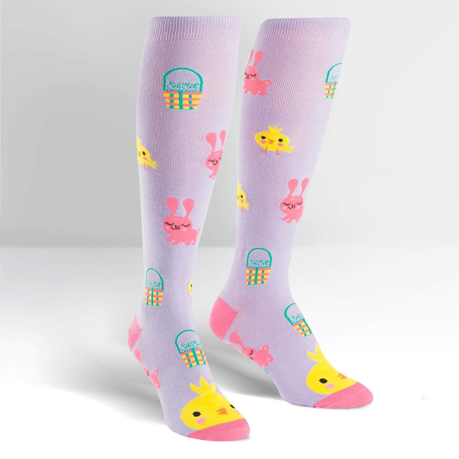 Hoppy Easter Socks Women’s Knee High Sock