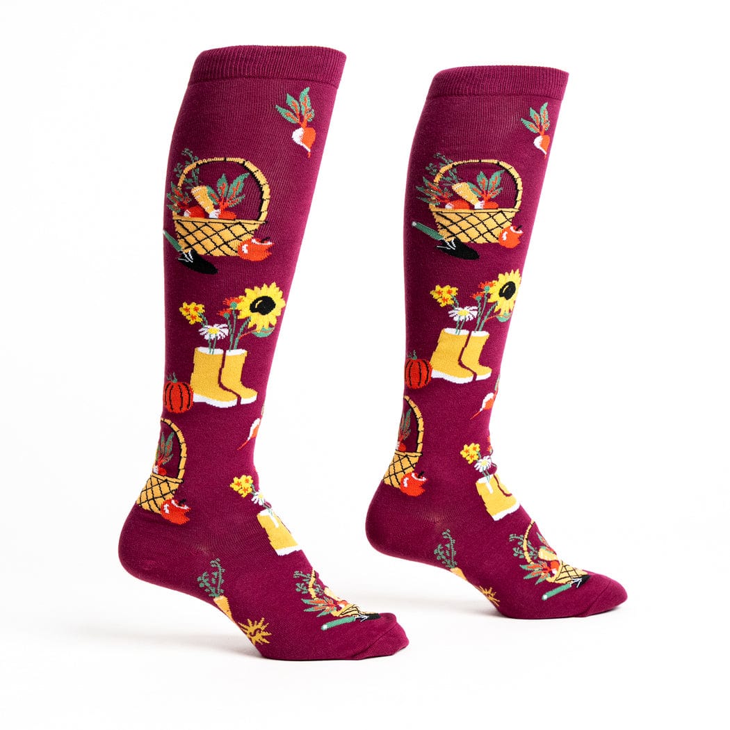 Autumn Harvest Women’s Knee High Socks