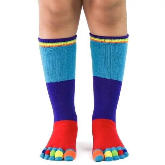 Colorblock Kid’s Toe Socks