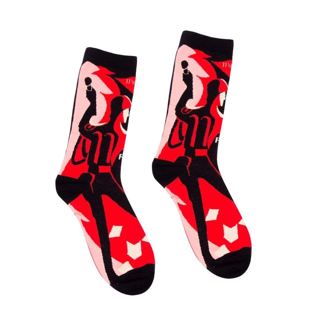 Fahrenheit 451 Socks Unisex Crew Sock