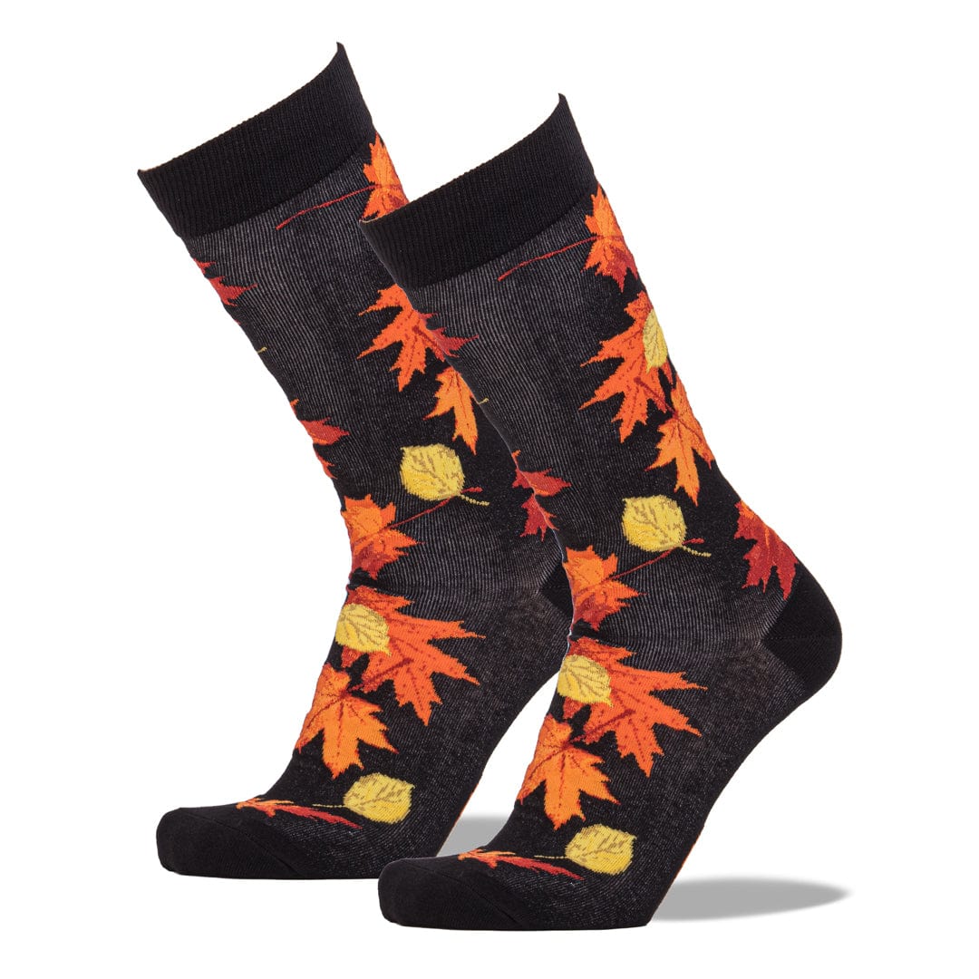 Fall Leaves Socks Men’s Crew Sock