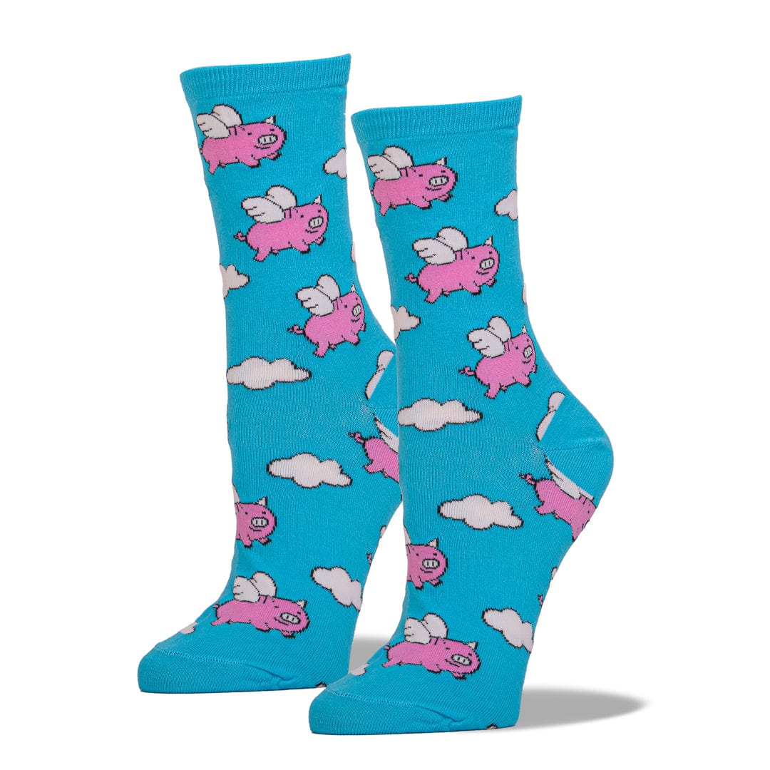 Flying Pigs Women’s Crew Socks