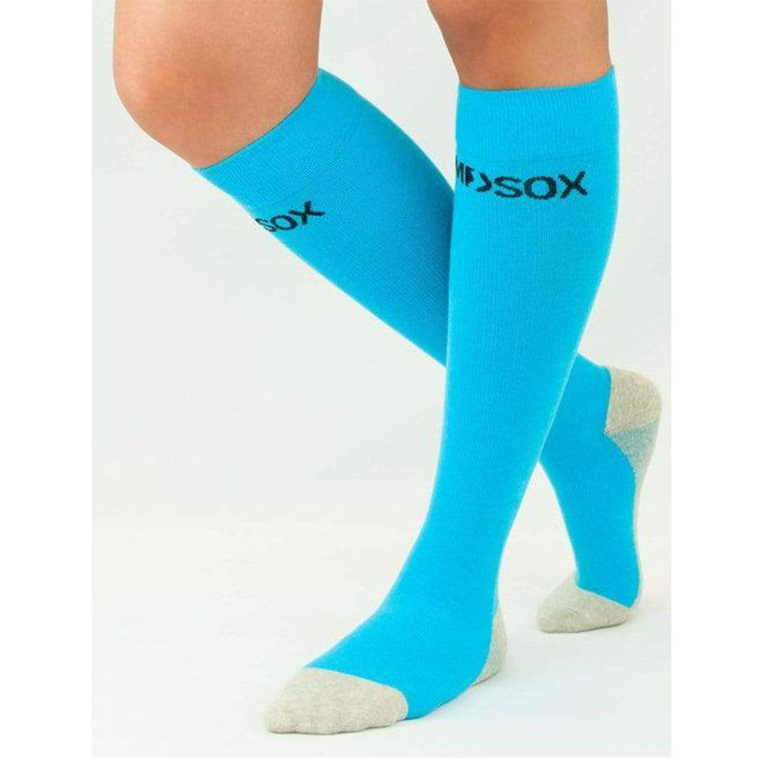 Graduated Compression Socks – Blue Unisex Knee High Sock