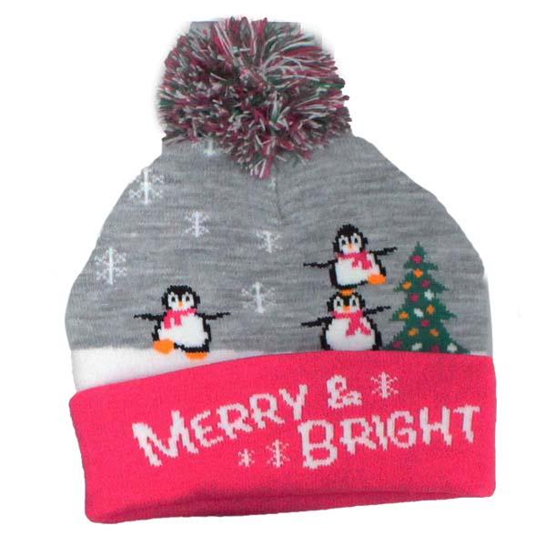 Children’s Holiday Hat Pom Pom Hats