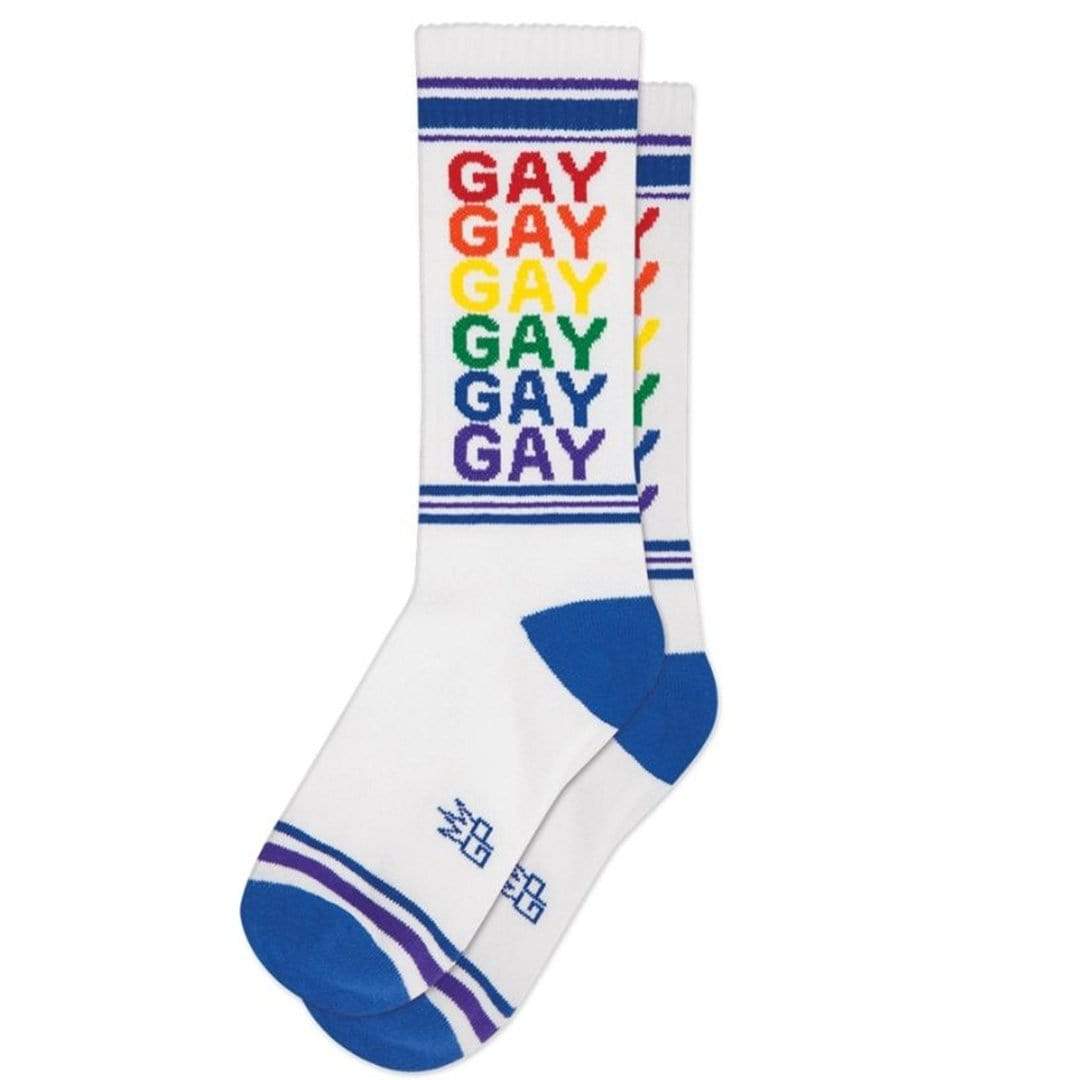 Gay Rainbow Unisex Crew Sock