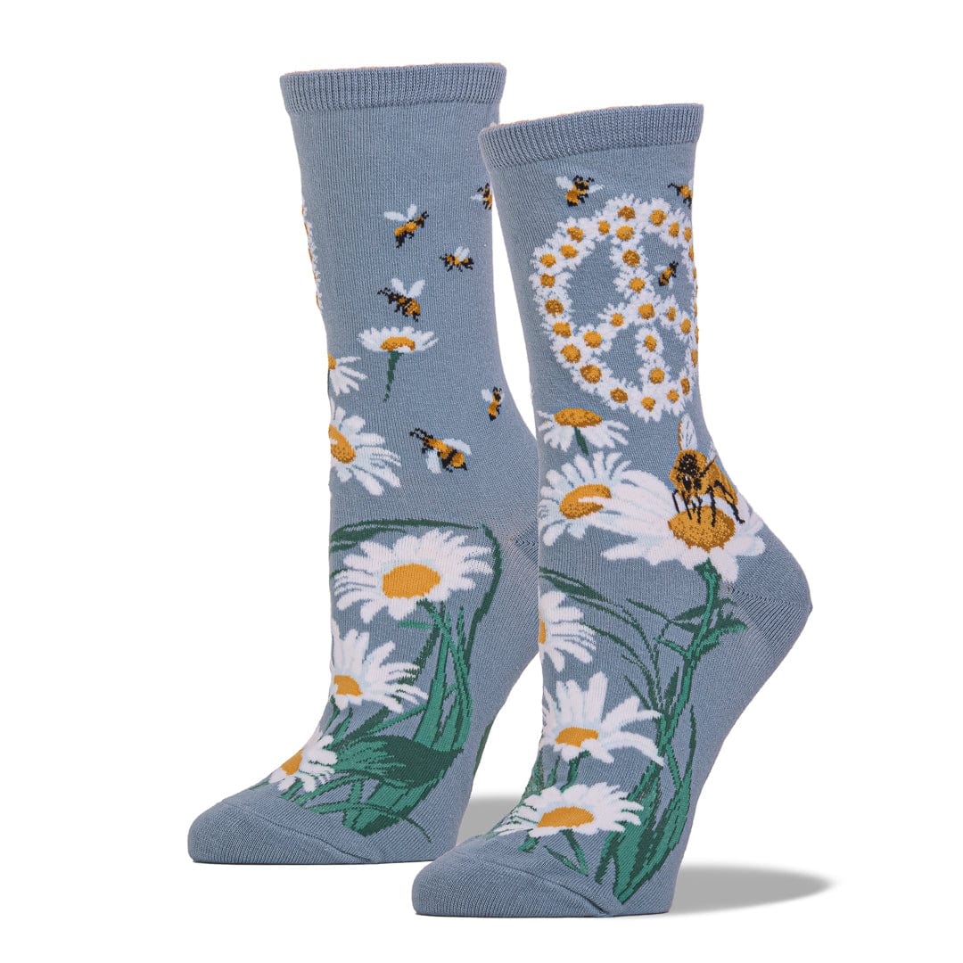 Give Bees a Chance Women’s Crew Sock