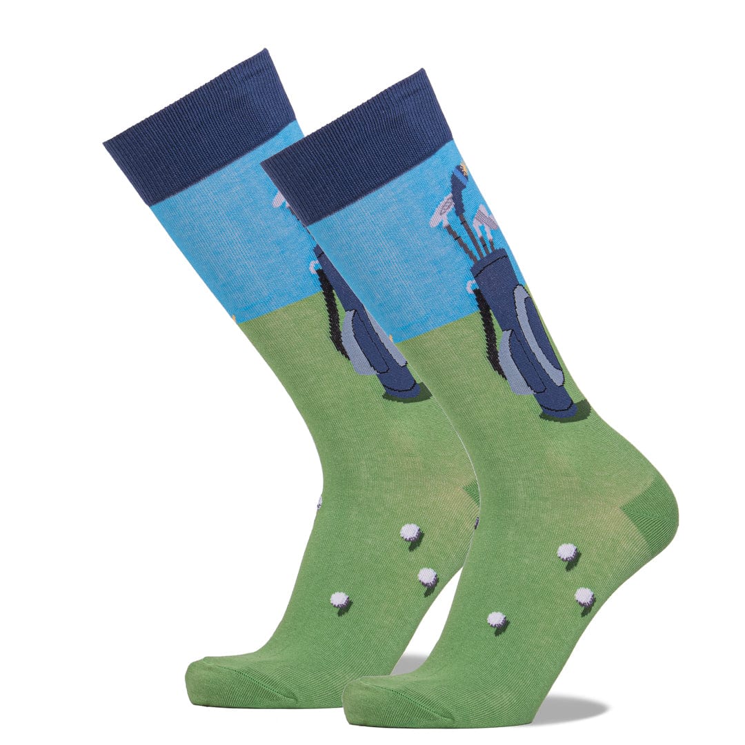 Golf Bag Socks Men’s Crew Sock