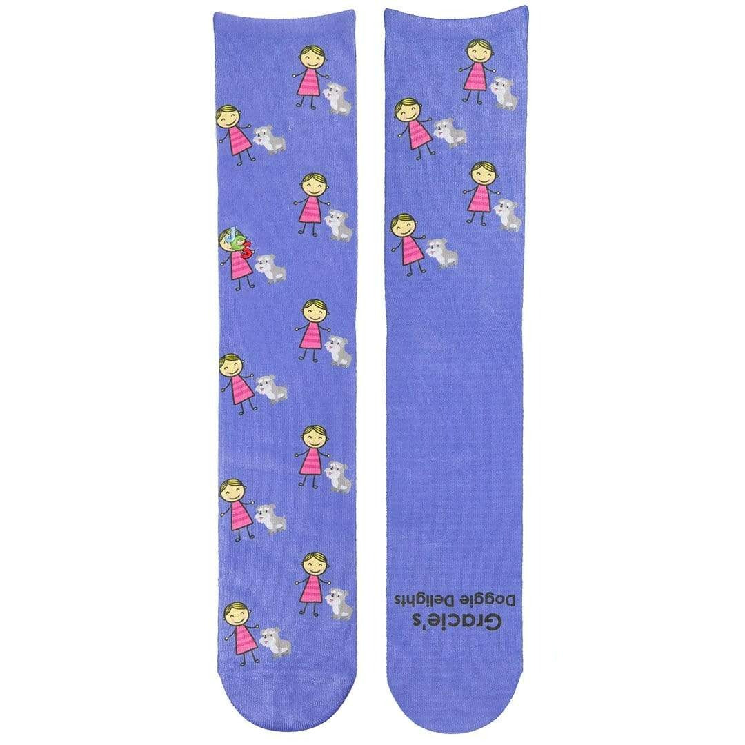 Gracie’s Doggie Delights Socks Unisex Crew Sock