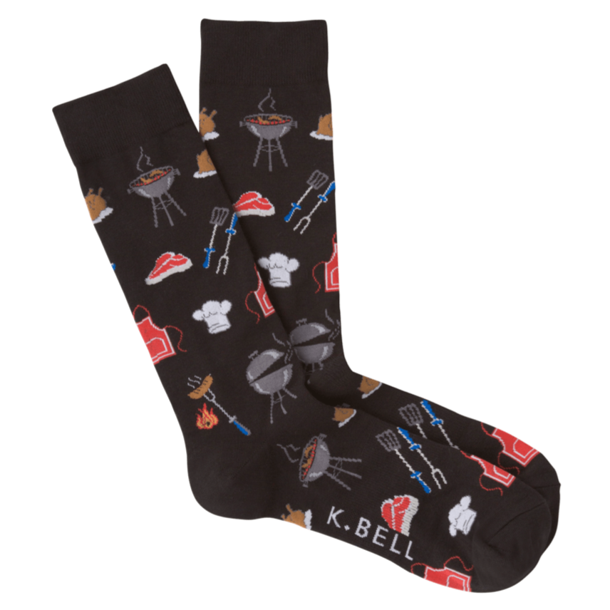 Grill Men’s Crew Socks