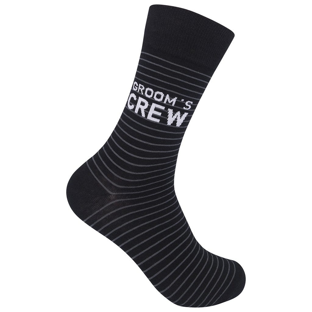 Groom’s Crew Men’s Crew Socks