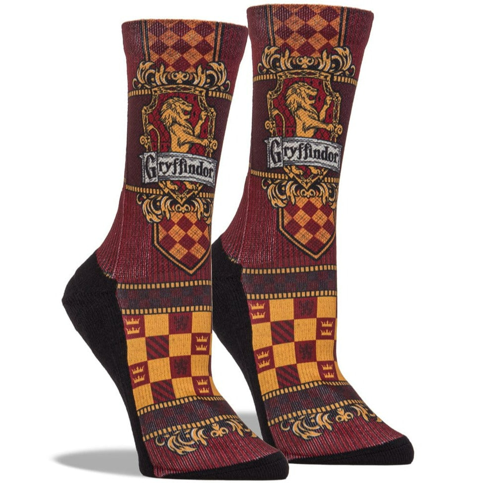 Gryffindor Regal Banner Crew Sock