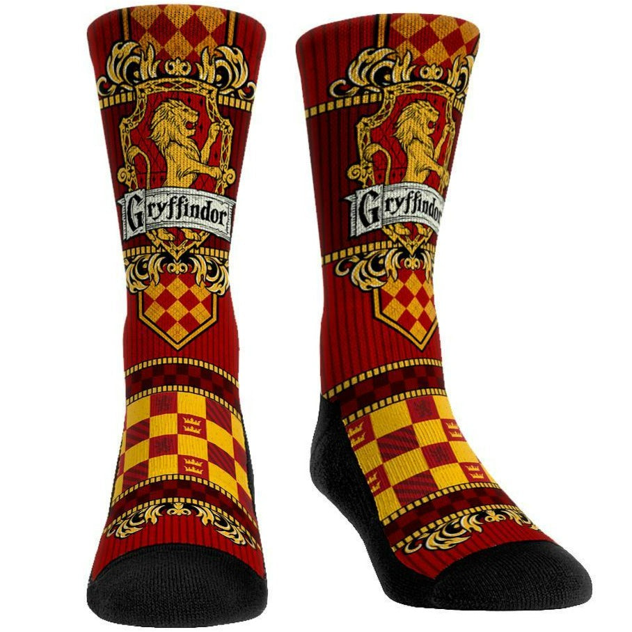 Gryffindor Regal Banner Crew Sock