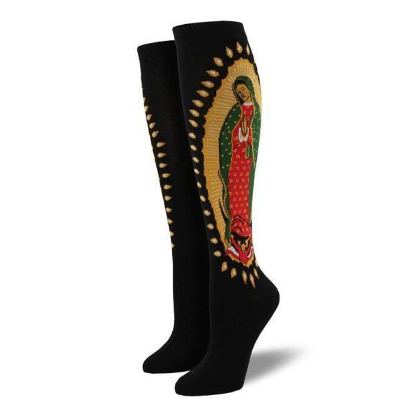 Virgen de Guadalupe Socks -Women’s Knee High Sock