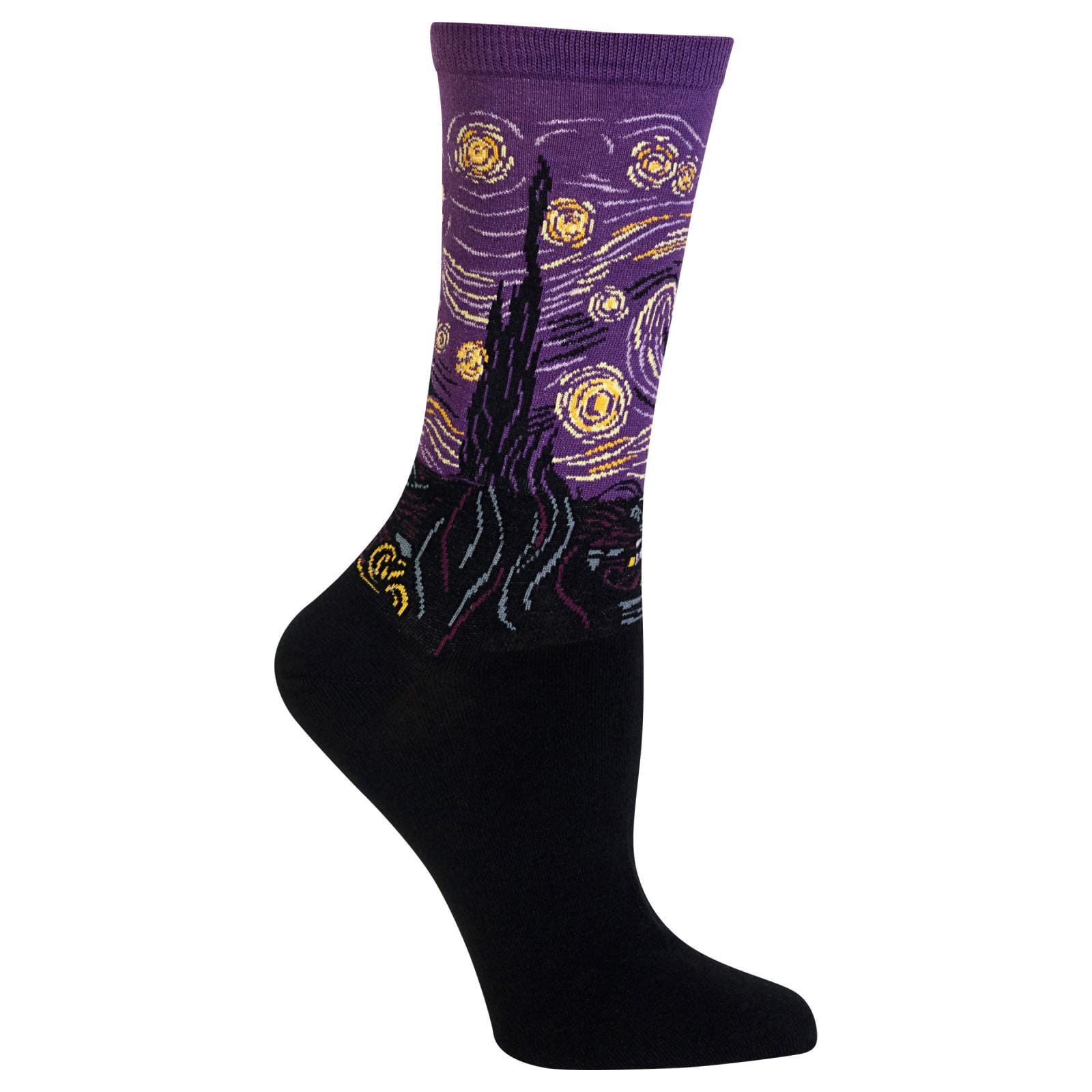 Starry Night Women’s Crew Socks