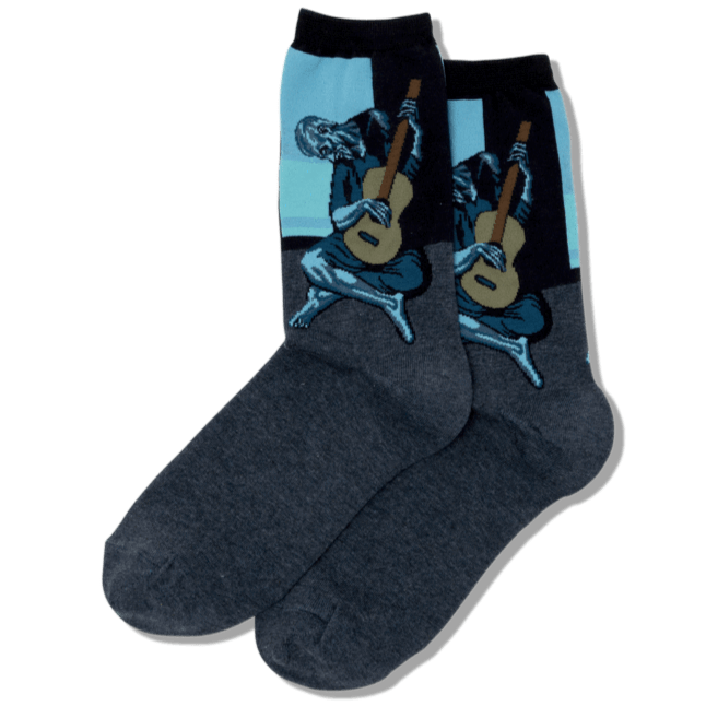 Picasso’s Old Guitarist Men’s Crew Sock