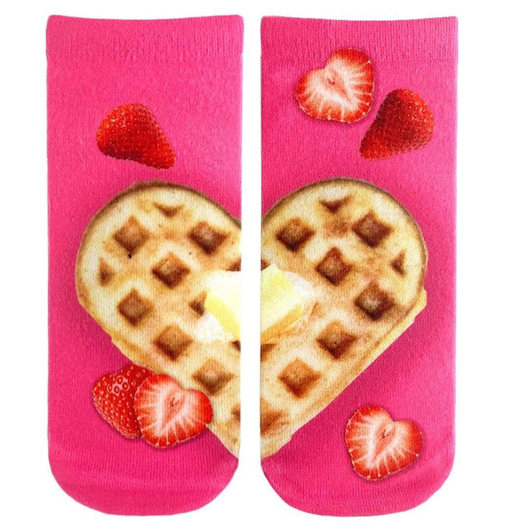 Heart Waffle Unisex Ankle Sock