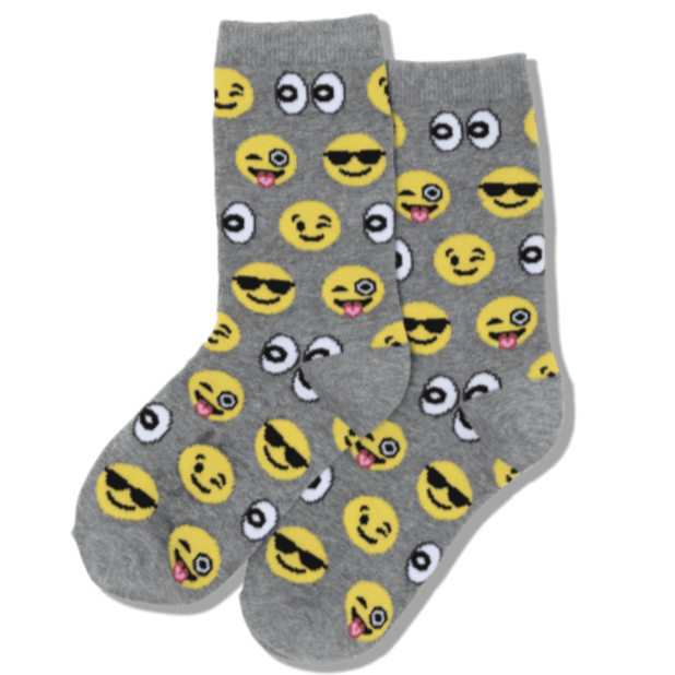 Emoji Kids Crew Socks